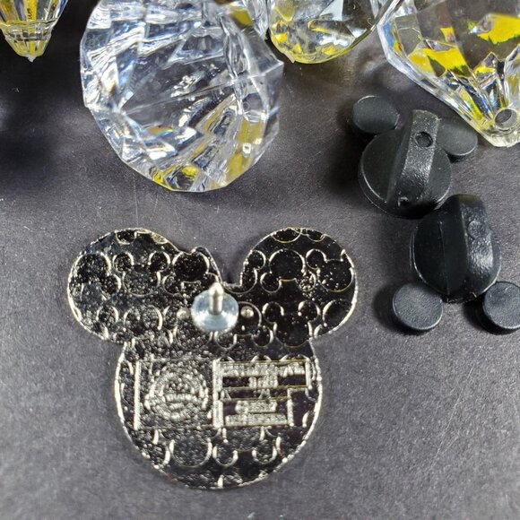 Disney Mickey Mouse Icon Trading Pin Hidden Mickey Cherry Lapel Pin Brooch Badge - Picture 3 of 6